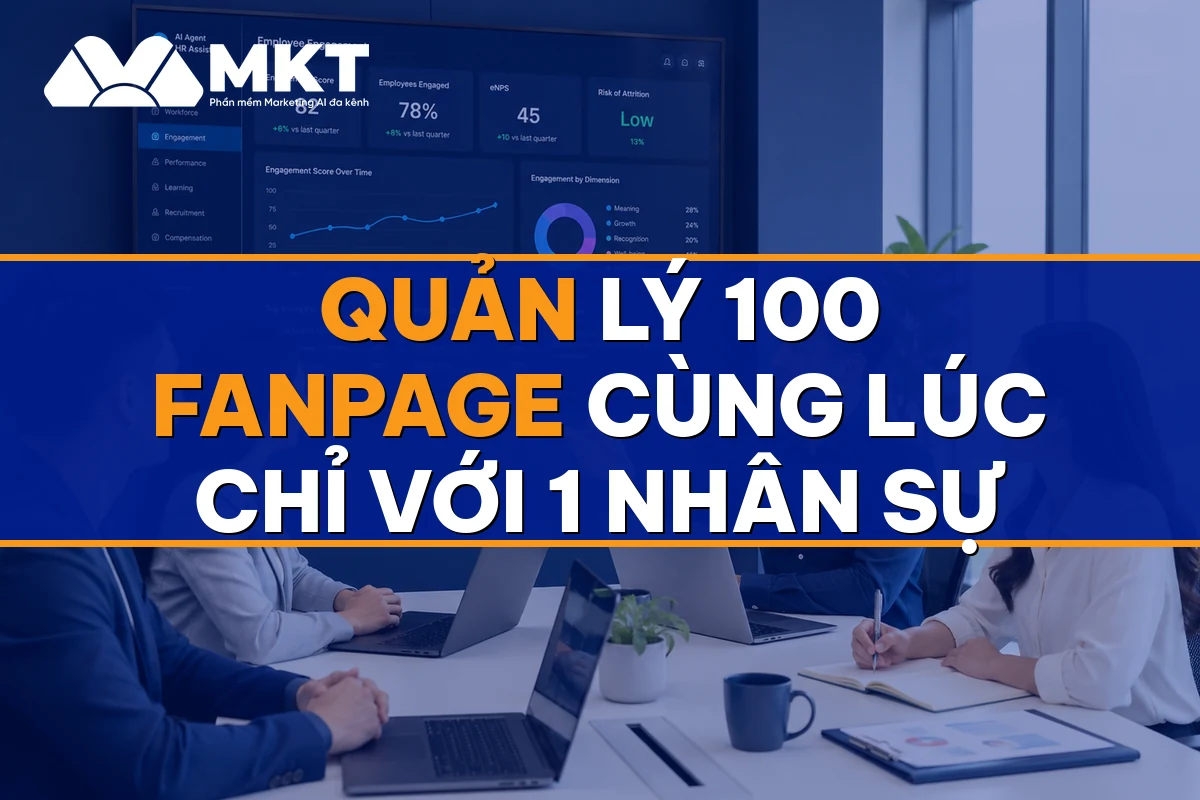Quản Lý 100 Fanpage Cùng Lúc Chỉ Với 1 Nhân Sự: Quy Trình 2026