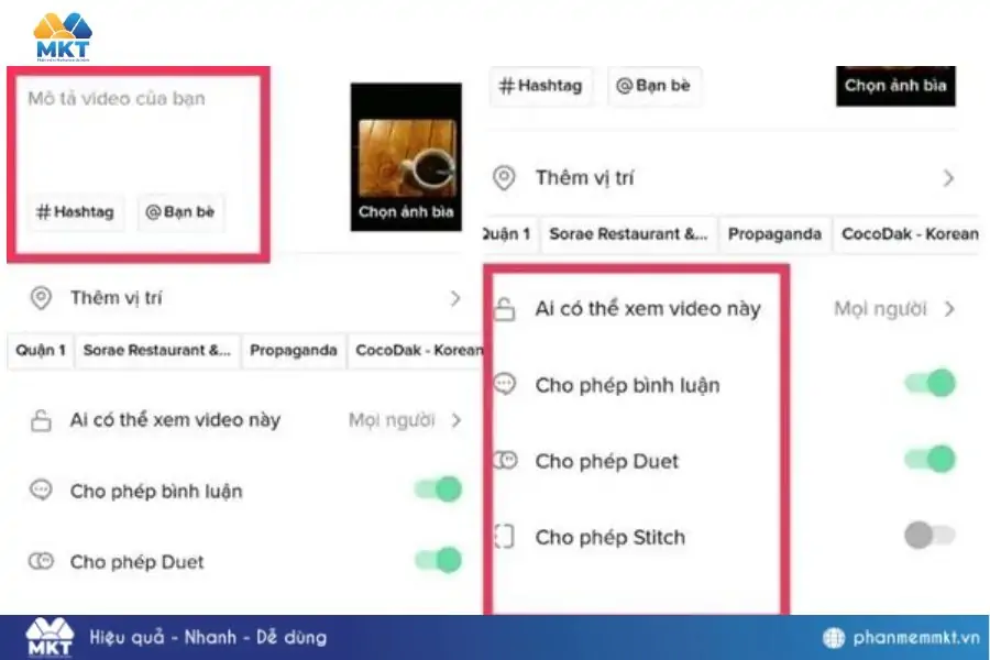 Đăng video bán hàng lên TikTok